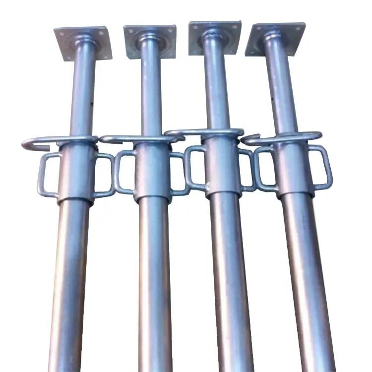 Modèle de sécurité piliers en acier échafaudage réglable piliers de construction échafaudage,