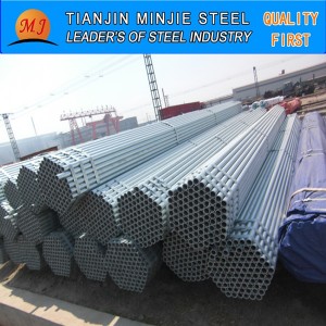 schedule40 galvanized steel pipe  nigeria price Q235B pregalvanized steel pipe