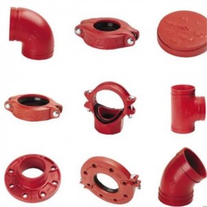 Red Painted Groove End Fire System Steel Pipe For Fire Pipe