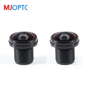 MJOPTC MJ8808 144 derece 1/2.7 F1.5 araç kamerası için balıkgözü lens