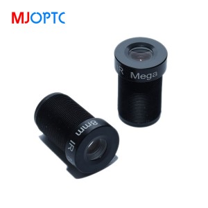 MJOPTC MJ880803 1/2.5″ sensor 4K lens for CCTV lens. EFL8mm  F/NO 1.8 camera lens ;6mm 8mm 12mm 16mm 25mm 1/1.8″sensor all have