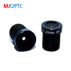 MJOPTC MJ880801 EFL4.2 F1.8 1/3″ sensor Lensa kamera industri