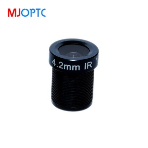 MJOPTC MJ880801 EFL4.2 F1.8 1/3 dyuymli sensorli sanoat kamerasi linzalari