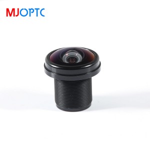 MJOPTC MJ8808 144-stupňový objektív typu rybie oko 1/2,7 F1,5 pre palubnú kameru