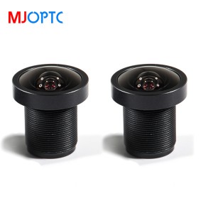 MJOPTC MJ8801 EFL Sensore da 3,5 mm 1/1,8 ″ Obiettivo per fotocamera da cruscotto per auto Obiettivo grandangolare FOV160