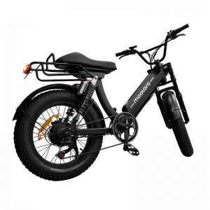 R3 Retro E-Bike — 750W & 48V/10.4Ah 25-60Km/h Power E-bike Mootoro D1 Factory China Manufacturer