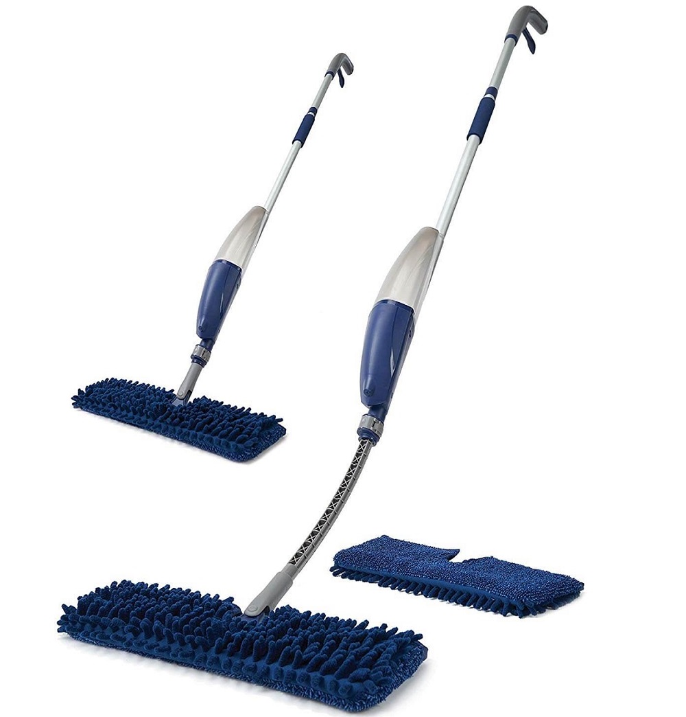 Flexible Microfiber Spray Mop with Reusable Cloth Pads Featured Image