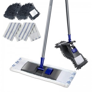 Directly Factory Microfiber Sweeper Dust Mop,Wet & Dry Floor Cleaning Mop