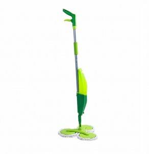 One of Hottest for Water Squeeze Mop - Three Round Head Magic Spray Flat Swivel mop – Yaxiang