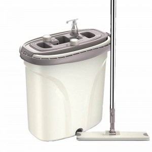 Chinese wholesale Wringer Mop Bucket - Top Grade China 2022 Trend Products Lazy Magic Free Hand Washing Floor Cleaning Mop Easy Flat Squeeze Mop and Bucket Set – Yaxiang