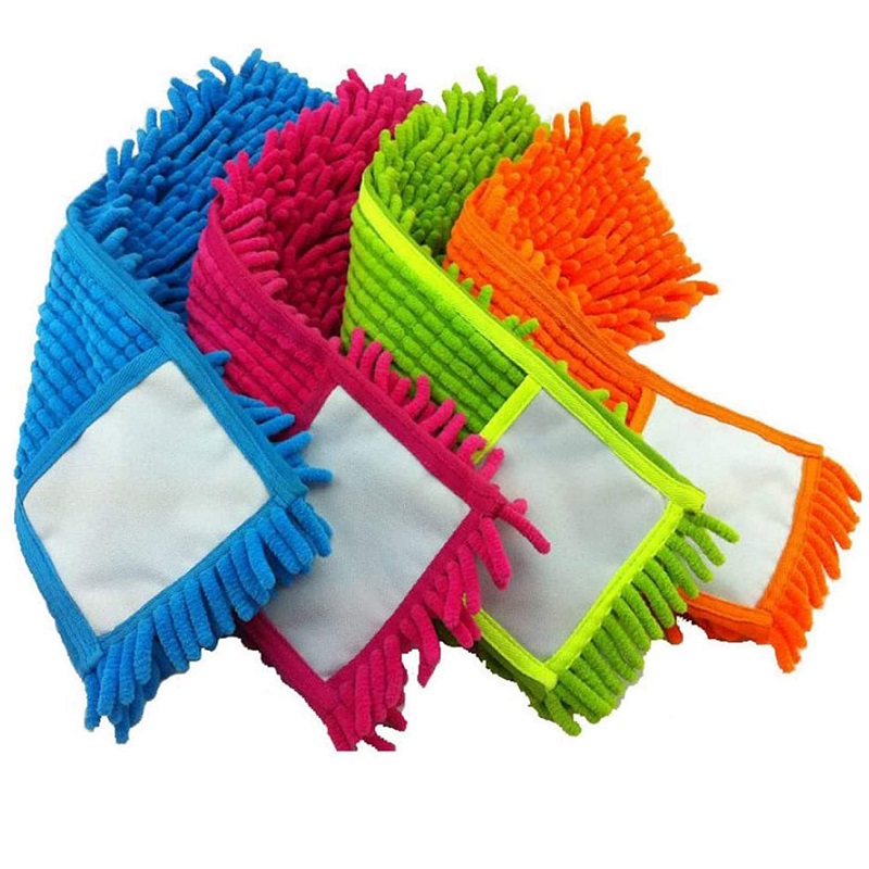 Chenille Microfiber Mop Pads Refill Heads for Flat Mops