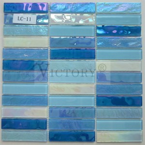 China Victory Swimming Pool Mosaics Tile Blue Mosaic Tile blue water pool mosaics