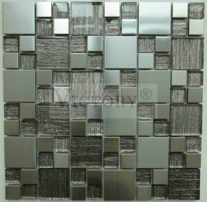 Metal Mosaic Tiles Stainless Steel Mosaic Metal Mosaic Wall Art