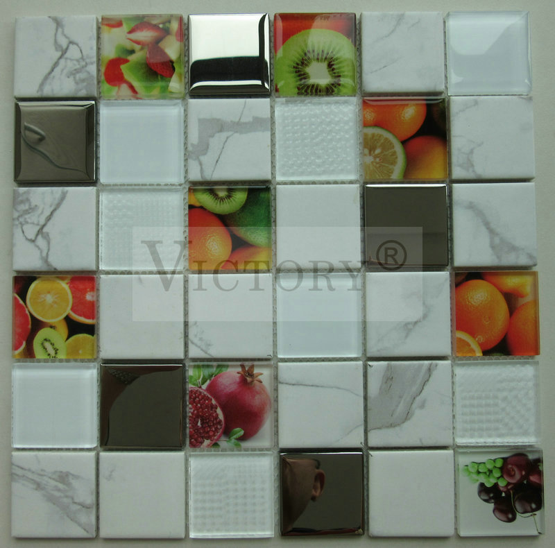 Small Stone Mosaics –  Ceramic Wholesalers Mosaics Ceramic Mosaic Tile White Ceramic Mosaic Wall Tiles Mediterranean Style Restaurant Wall Decoration Ceramic Mosaic Tiles Design Picture Crys...