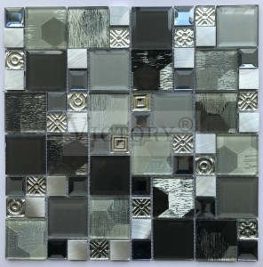 Square Mosaic Tiles Metal Mosaic Tiles Crystal Mosaic Mosaic Kitchen Tiles