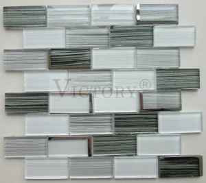 Flower Mosaic Glass And Stone Mosaic Tile Stone Mosaic Art White Glass Mosaic Tile