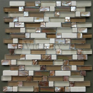 Mosaic Tile Photo China –  Foshan Victory Seashell Mosaic Tile White Glass Mosaic Tile Mother of Pearl Mosaic Tiles – VICTORY MOSAIC
