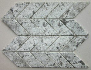 Mosaic Glass Tiles New Design Bathroom Decorative Glass Mosaic Herringbone Recycled Glass Mosaic