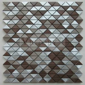 Foshan Victory Mosaic Triangle Metal Mosaic Aluminum Mosaic
