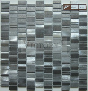 Newest Design Solid Aluminum Alloy Mosaic for Home Backsplash Decoration
