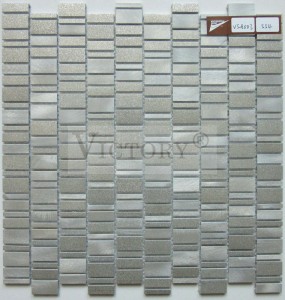 Newest Design Solid Aluminum Alloy Mosaic for Home Backsplash Decoration