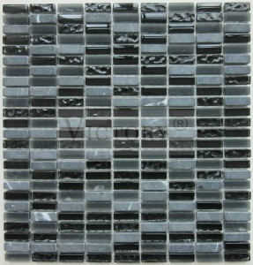 Marble Mix Glass Stone Mosaic for Interior Design Building Material Bathroom Wall Tiles Glass Stone Art Mosaic Background Decoration Natural 30*30 Tiles Marble Glass Stone Mosaic