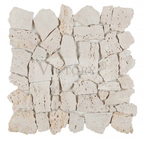 High Quality Beige Natural Stone Decoraton Irregular Marble Mosaic for Floor China Floors Marble Mosaic Wholesale Tile with Matt Finished Surface Stone Mosaic Tiles Natural Stone Mosaic Tile Small Stone Mosaics Stone Mosaic Backsplash Outdoor Mosaic Tiles