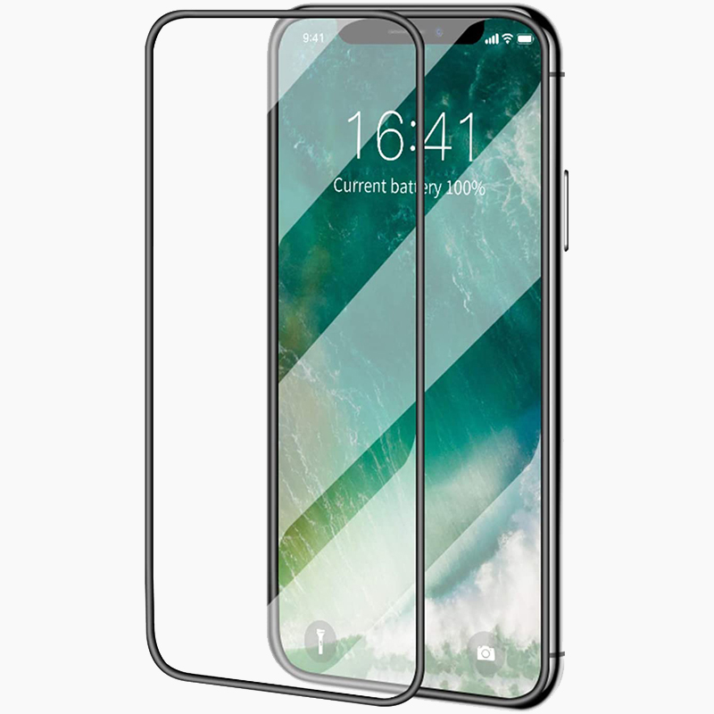 2022 High quality Fitbit Versa Screen Protector - Mobile phone screen protector with airbag for iPhone XR/iPhone 11, 6.1 inch PC soft edge protector tempered glass film – Moshi