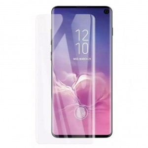 Screen Protector For Samsung Galaxy S10 6.1-Inch Full Edge 3D Curved HD Clear Sensitive Touch UV Liquid  Tempered Glass