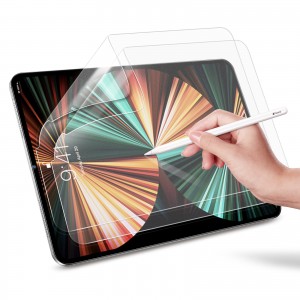 Paper Like Screen Protector For iPad Pro 12.9″ (2020) Transparent Anti-Glare Anti-Scratch Screen Protector For Notetaking And Drawing Like on Paper