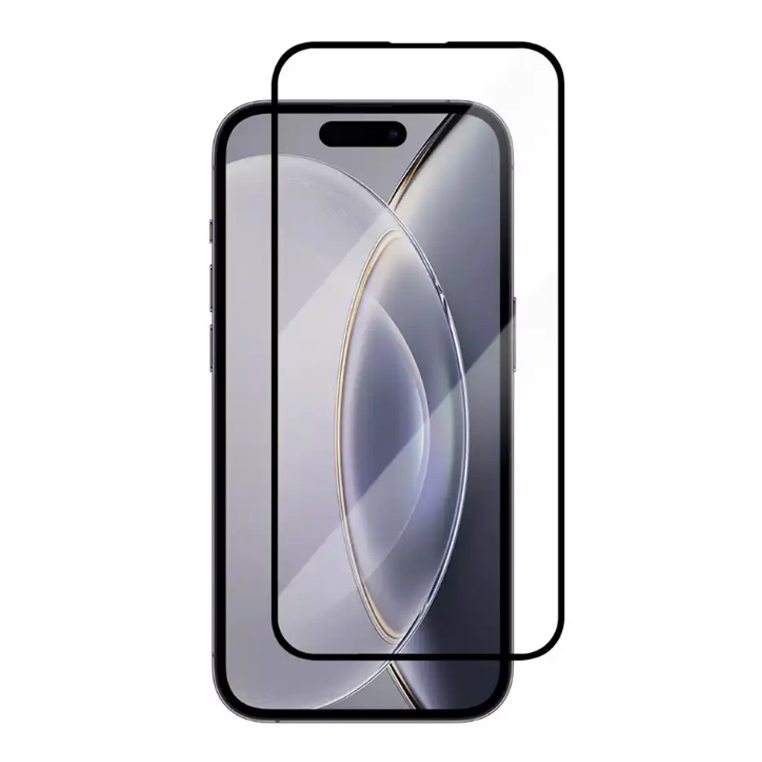 2.5D Full Cover Double Reinforced Tempered Glass Anti-Scratch Screen Protector For Iphone 15 Pro