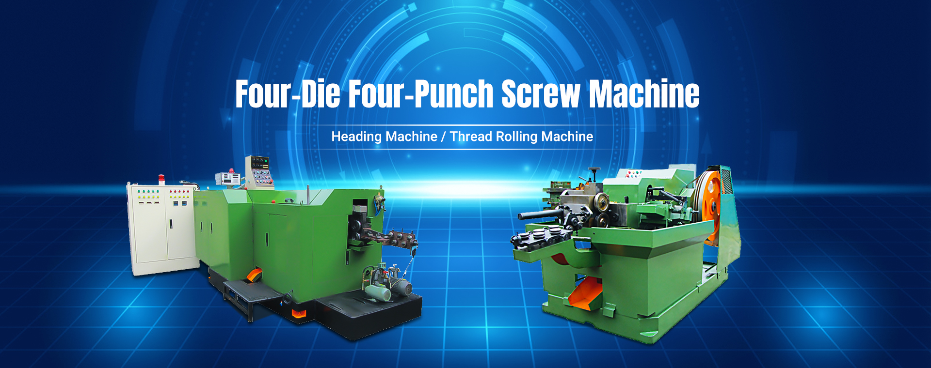 Four-Die Four-Punch Screw Machine