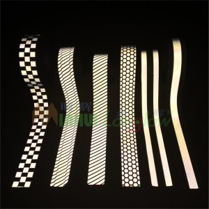 MHC-9321A Polyester Photoluminescent and Reflective Fabric