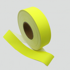 MHR-8124 Fluorescent Yellow Cotton FR Reflective Fabric