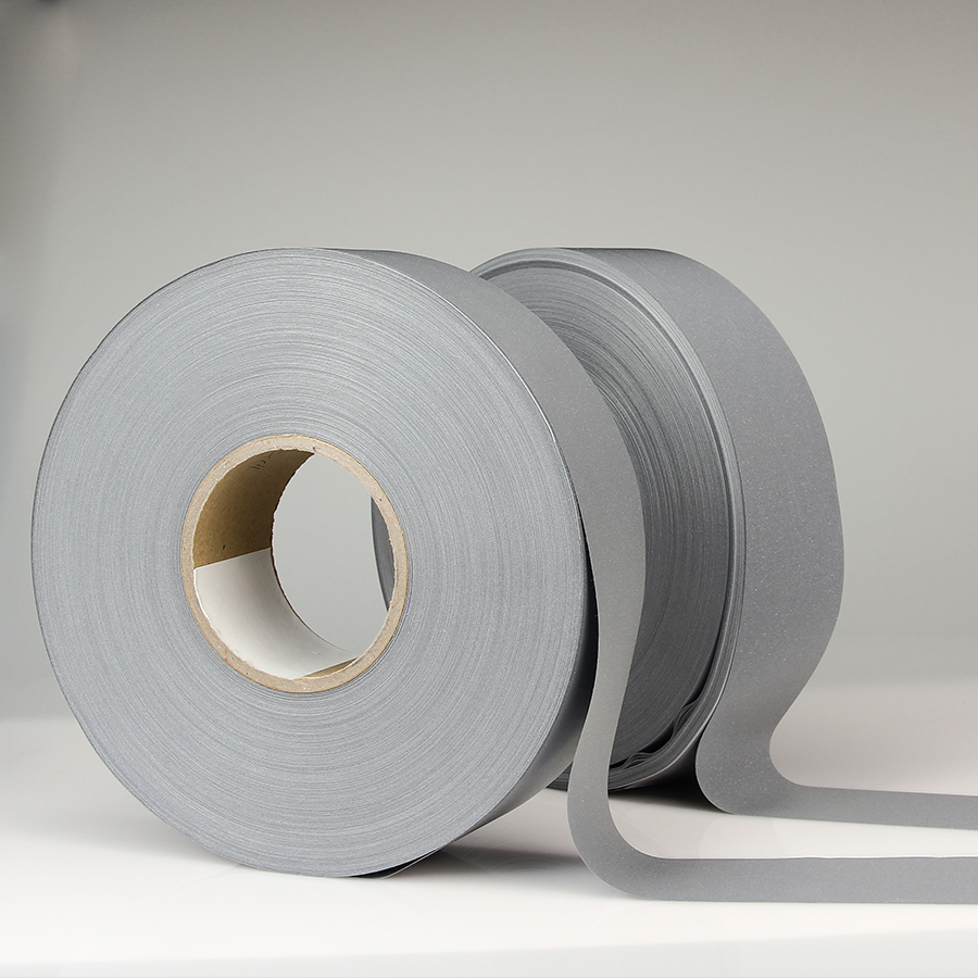 Grey reflective heat transfer tape 25 m / 25 mm