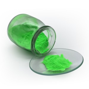 MTG – Pigmento fotoluminescente verde a base di alluminato