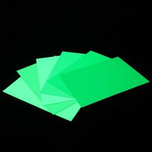 PVC Photoluminescent Rigid Sheet