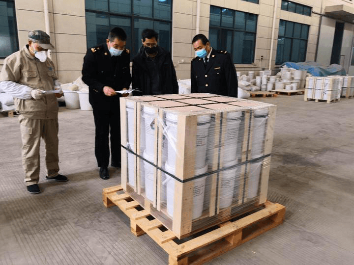 MINHUI completed the first export order in Zhejiang after the pandemic.