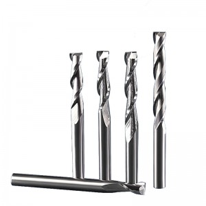 CNC Router Bit Up Seha PVC Acrylic Wood 2 Flutes Spiral End Mill