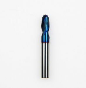 Концевая фреза с синей нано-крышкой, плоская фреза, 2 фрезы со сферическим носом, режущие инструменты