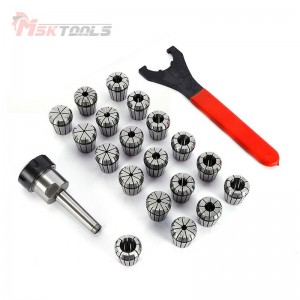 Factory On Sale High-Precision Milling Chuck Collet Set With Aluminium Box