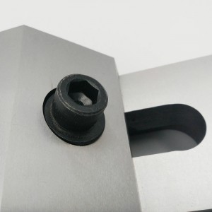 Kleine precisiefreesmachine Kanteltang met platte neus Armatuur QKG-werktuigmachines