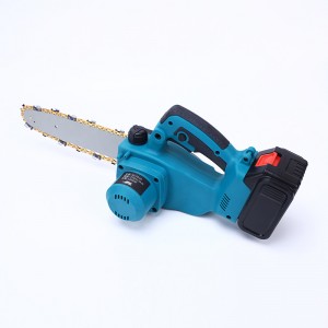 Handheld Cordless Chainsaw Portable Logging Garden Charging One-handed