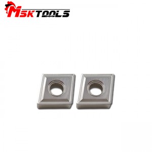 Carbide Nguripake Sisipan CNMG120404MS Milling Slot Cutter Tool Pabrik Simpenan