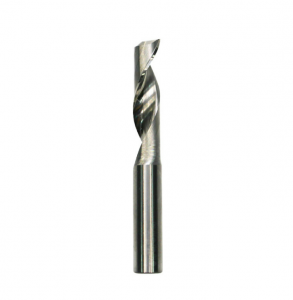CNC metalo frezavimo įrankis vienos fleitos spiralinis pjaustytuvas