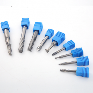 4 suling 2mm End Mill Aluminium Steel End Mill Cutting