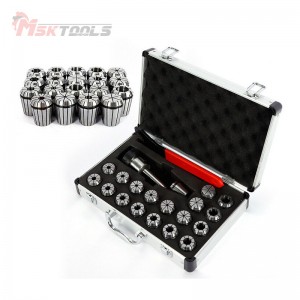 Factory On Sale High-Precision Milling Chuck Collet Set With Aluminum Box