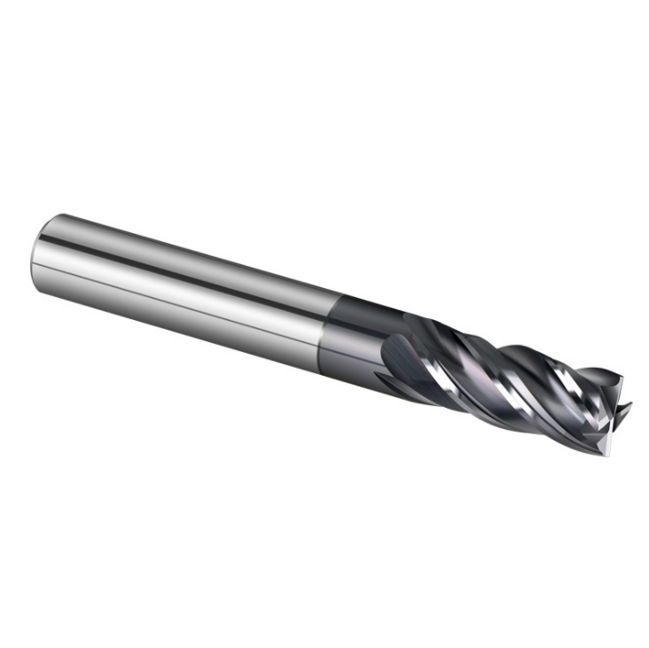 Wholesale Price U-Slot Three-Blade End Mill - 4-Flute HRC65 Tungsten Milling cutter 303 304 316 Stainless Steel Special CNC Tool Titanium alloy end mill – MSK