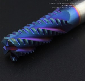 د HRC 62 نیلي نانو لیپت کثافات ملنګ کټر د پای مل