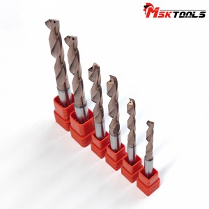 3xD 5xD HRC55 Solid Carbide Coolant Drills